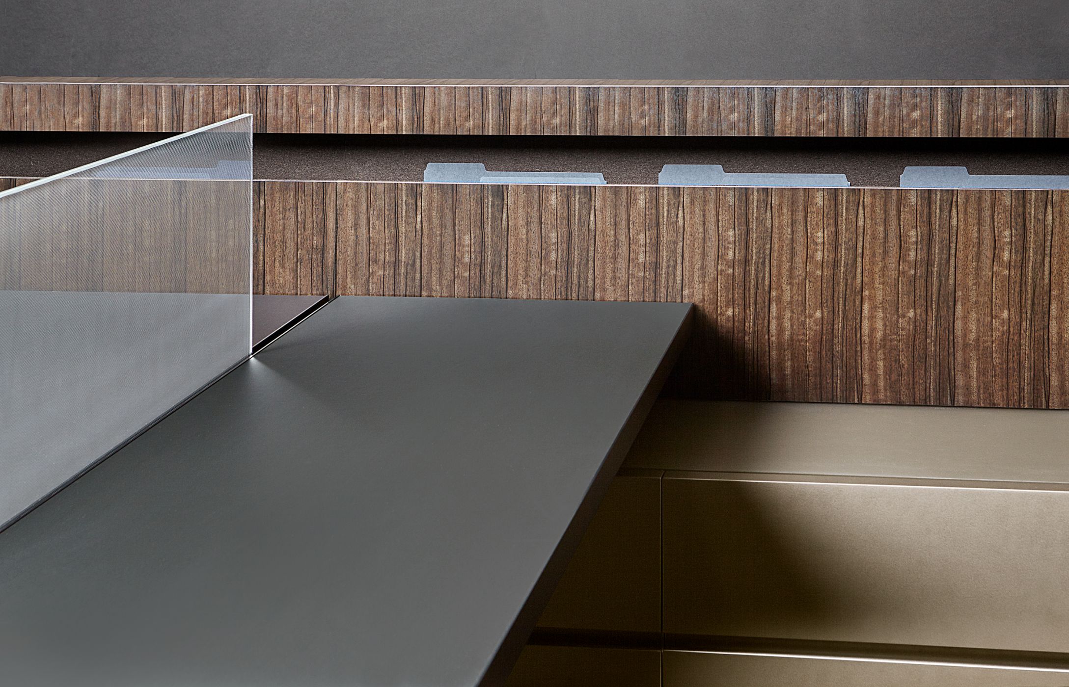 Foundry showcases a harmonious use of materials, surfaces, and textures.